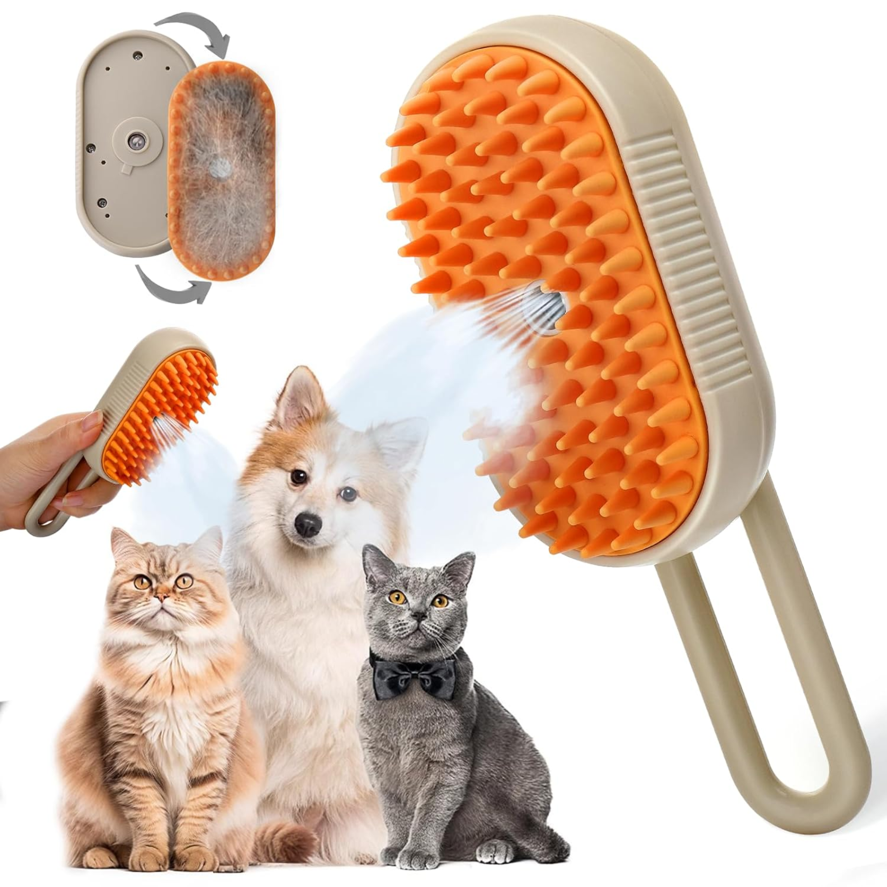 Cepillo a Vapor para Mascotas - V2